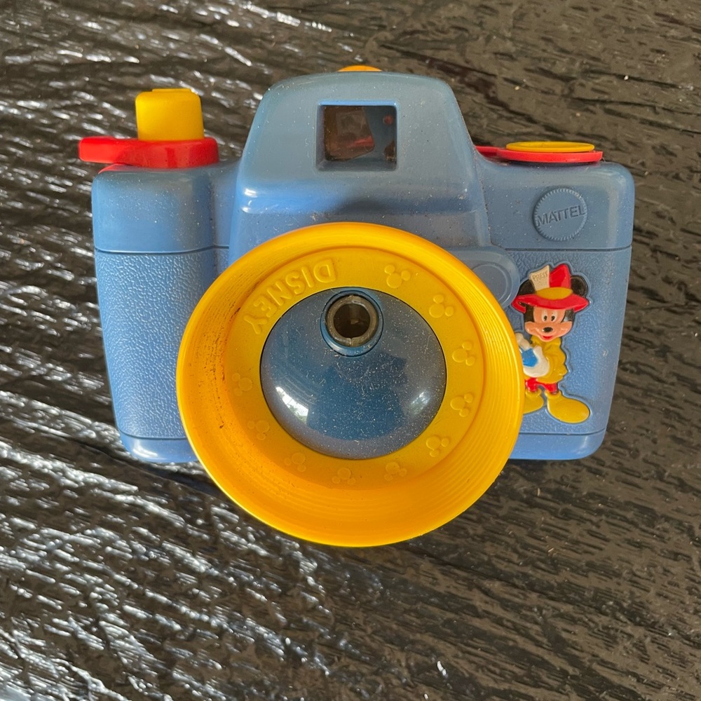 Vintage 1990 Mickey Mouse bubble camera